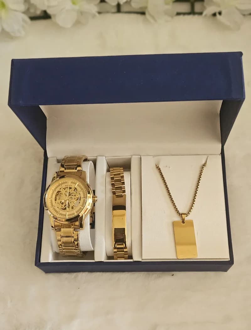 Mechanical Watch Gold (1)