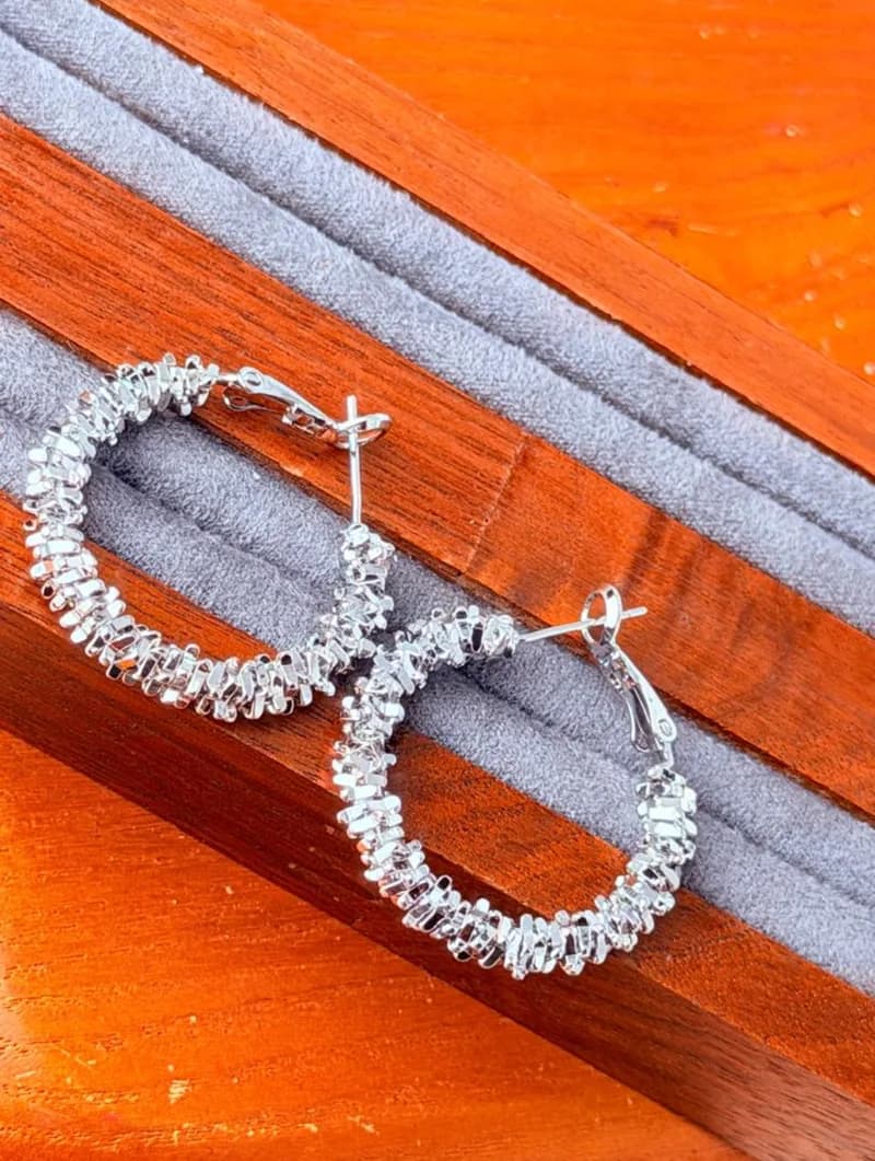 Classy Silver Earrings (7)