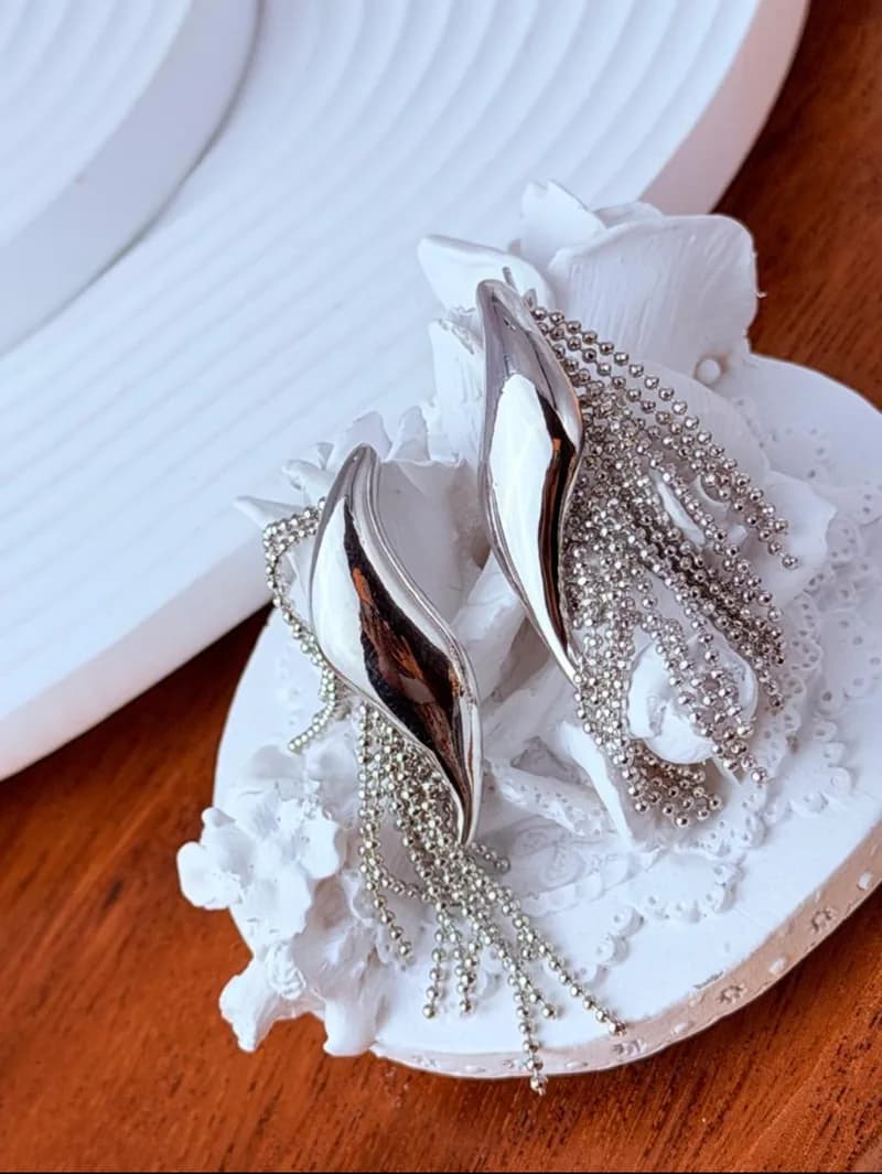 Classy Silver Earrings (3)