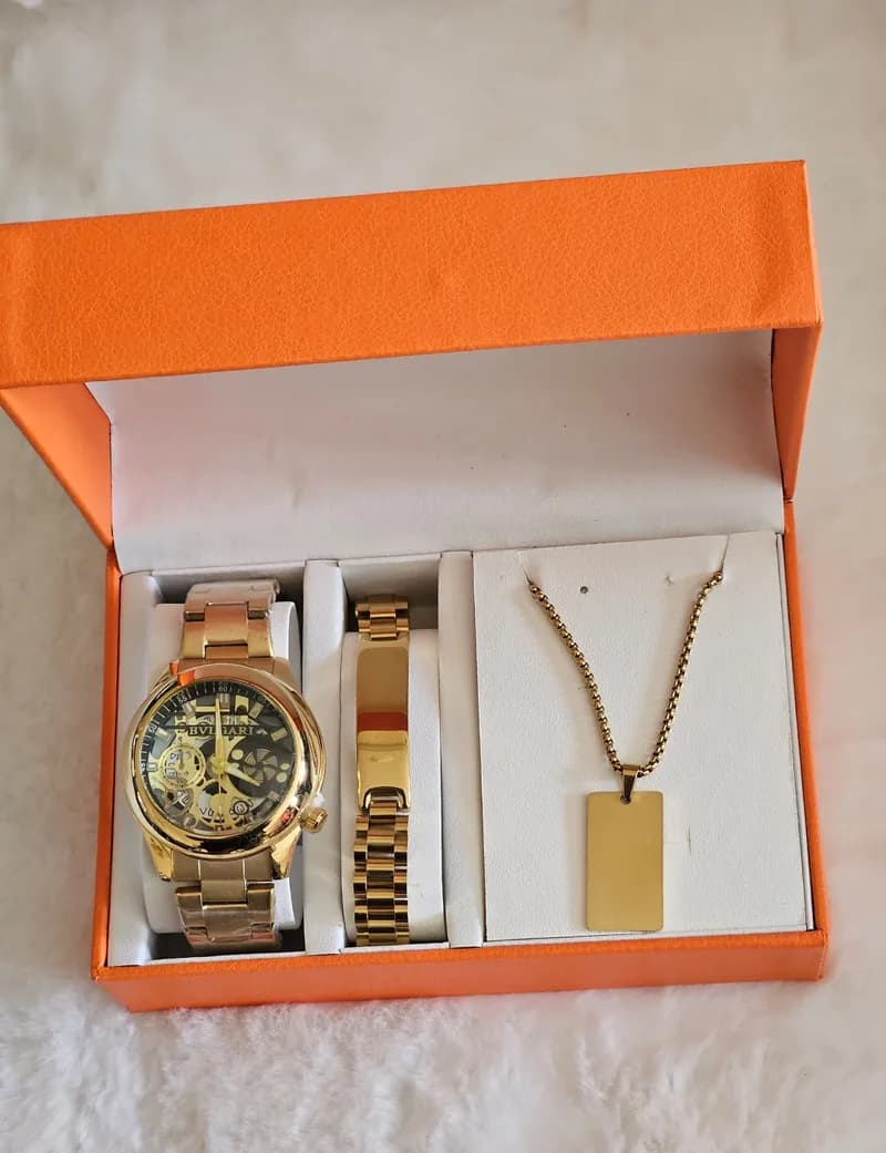 Gold Watch Set