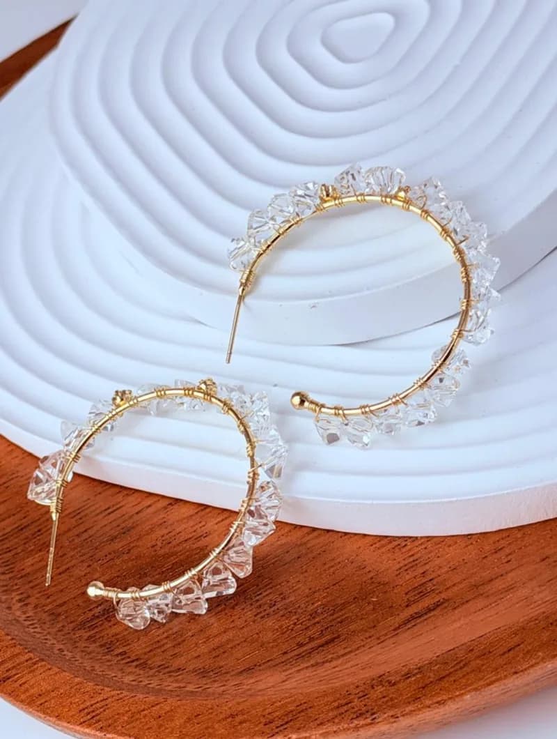 Gold Style Earrings (3)