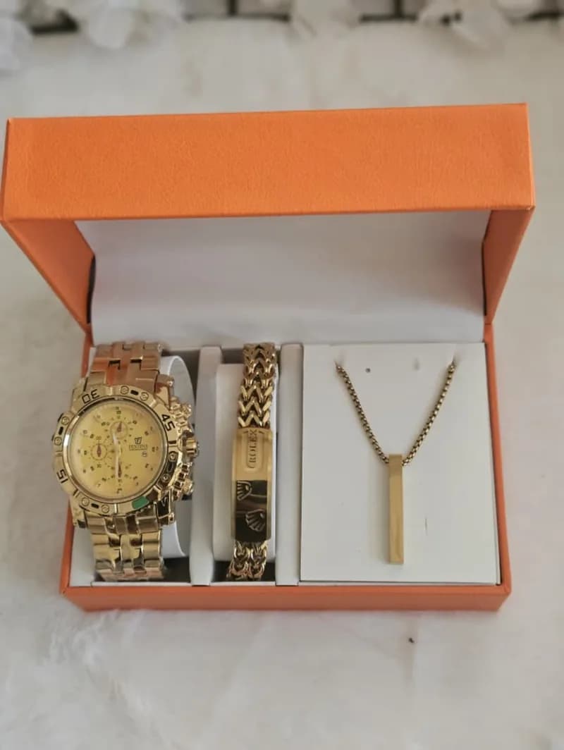 Gold Watch Set