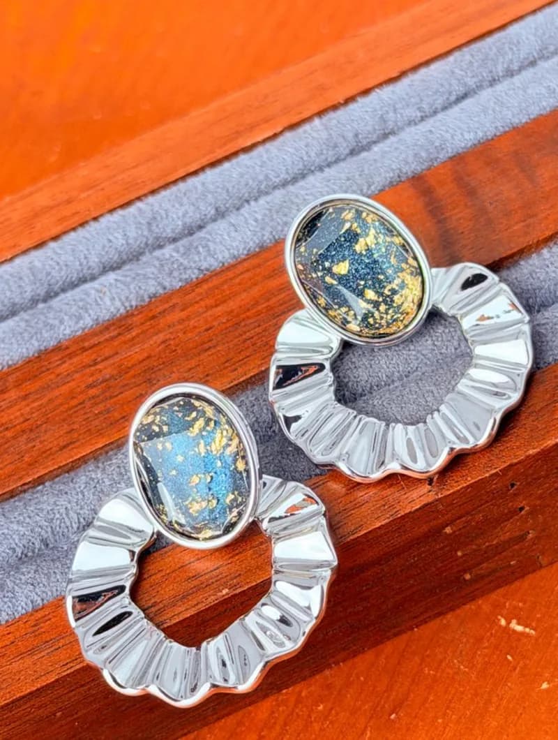 Classy Silver Earrings (8)