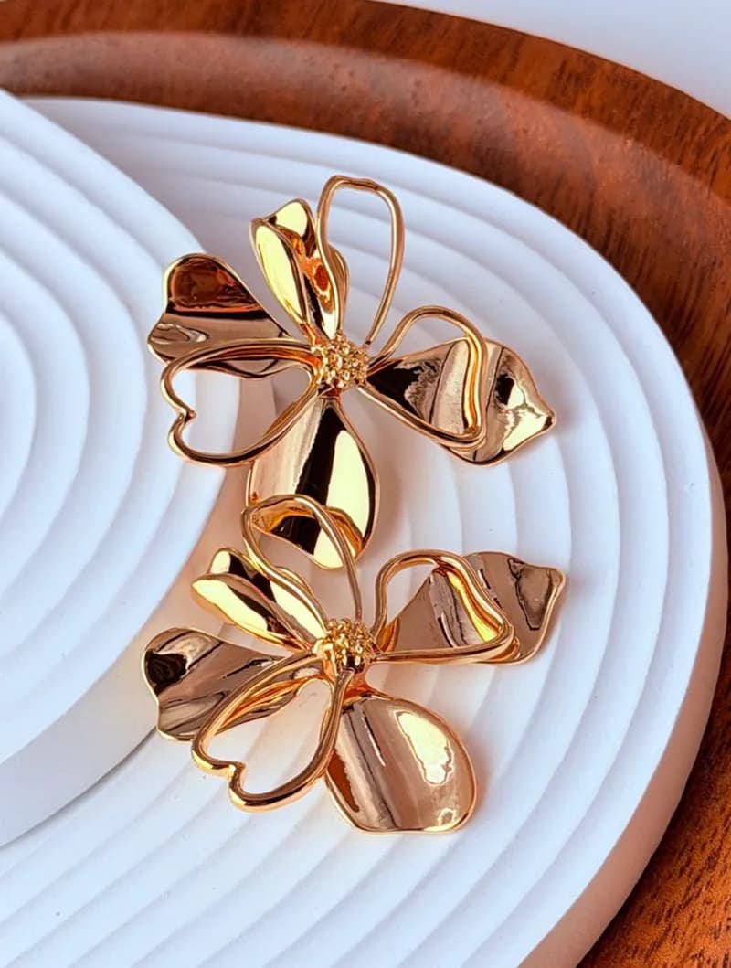 Gold Style Earrings (7)