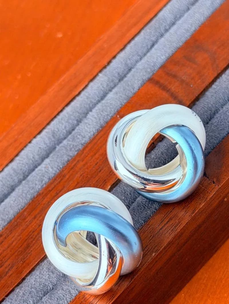 Classy Silver Earrings (5)